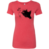 T-Shirts Vintage Red / S Curious Cat Women's Triblend T-Shirt