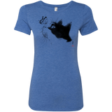 T-Shirts Vintage Royal / S Curious Cat Women's Triblend T-Shirt