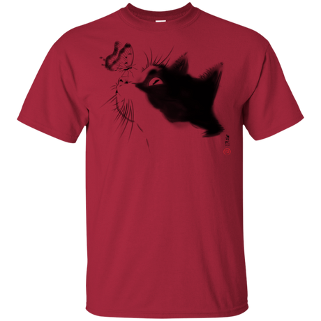 T-Shirts Cardinal / YXS Curious Cat Youth T-Shirt