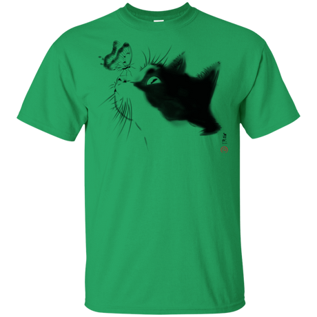 T-Shirts Irish Green / YXS Curious Cat Youth T-Shirt