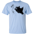 T-Shirts Light Blue / YXS Curious Cat Youth T-Shirt