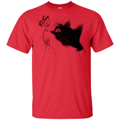 T-Shirts Red / YXS Curious Cat Youth T-Shirt