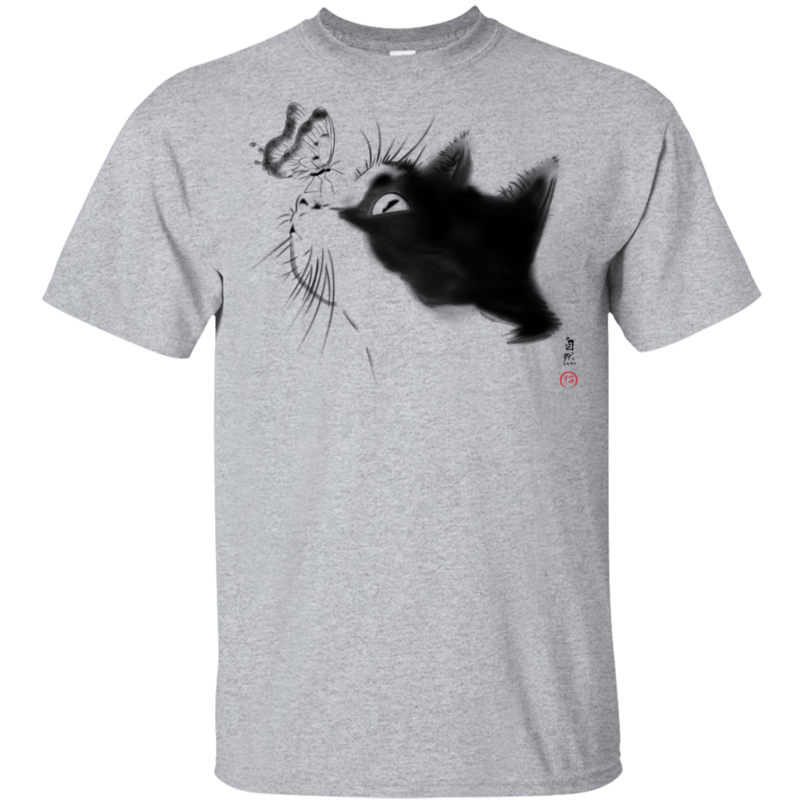 T-Shirts Sport Grey / YXS Curious Cat Youth T-Shirt