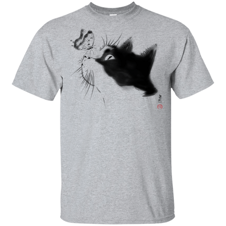 T-Shirts Sport Grey / YXS Curious Cat Youth T-Shirt