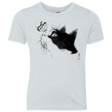 T-Shirts Heather White / YXS Curious Cat Youth Triblend T-Shirt