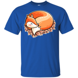 T-Shirts Royal / S Curled Fox T-Shirt