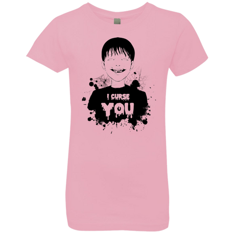 T-Shirts Light Pink / YXS Curse Girls Premium T-Shirt