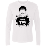 T-Shirts White / Small Curse Men's Premium Long Sleeve