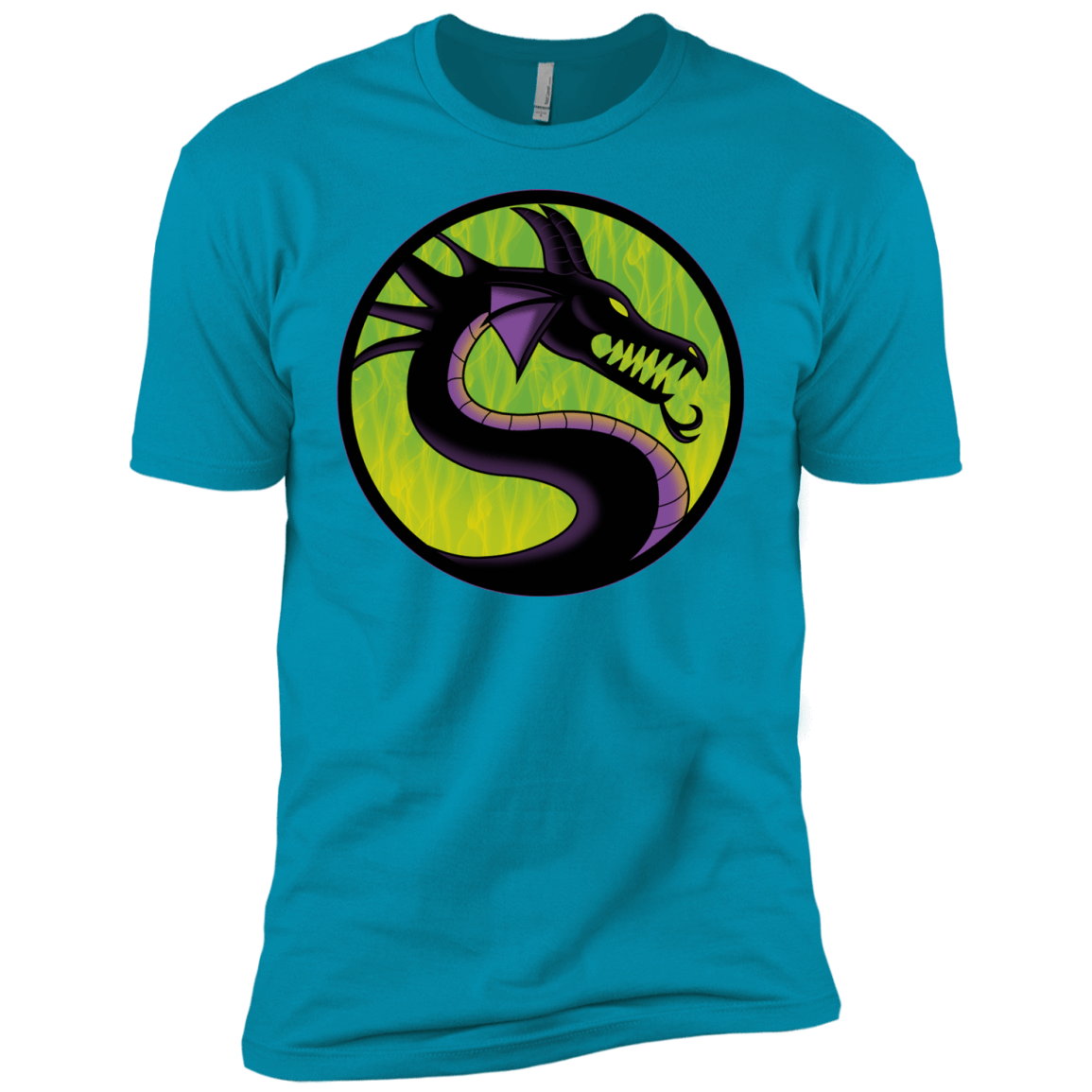 T-Shirts Turquoise / YXS Cursed Kombat Boys Premium T-Shirt