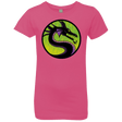 T-Shirts Hot Pink / YXS Cursed Kombat Girls Premium T-Shirt