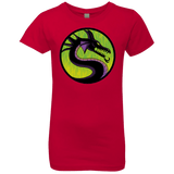 T-Shirts Red / YXS Cursed Kombat Girls Premium T-Shirt