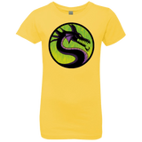 T-Shirts Vibrant Yellow / YXS Cursed Kombat Girls Premium T-Shirt