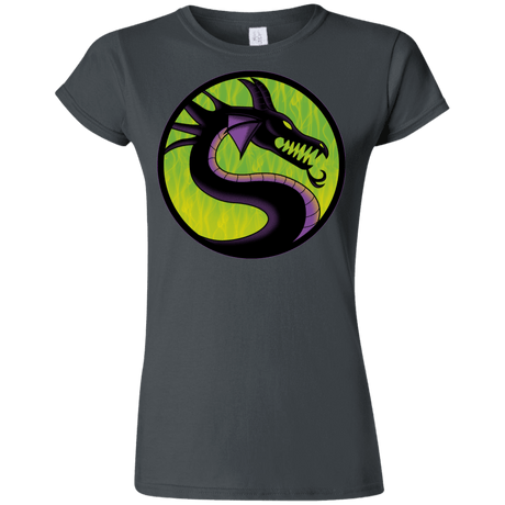 T-Shirts Charcoal / S Cursed Kombat Junior Slimmer-Fit T-Shirt