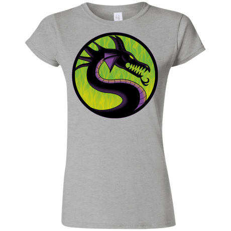 T-Shirts Sport Grey / S Cursed Kombat Junior Slimmer-Fit T-Shirt