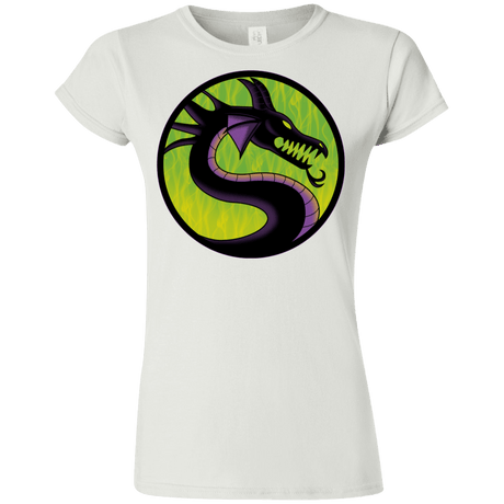 T-Shirts White / S Cursed Kombat Junior Slimmer-Fit T-Shirt