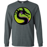 T-Shirts Dark Heather / S Cursed Kombat Men's Long Sleeve T-Shirt