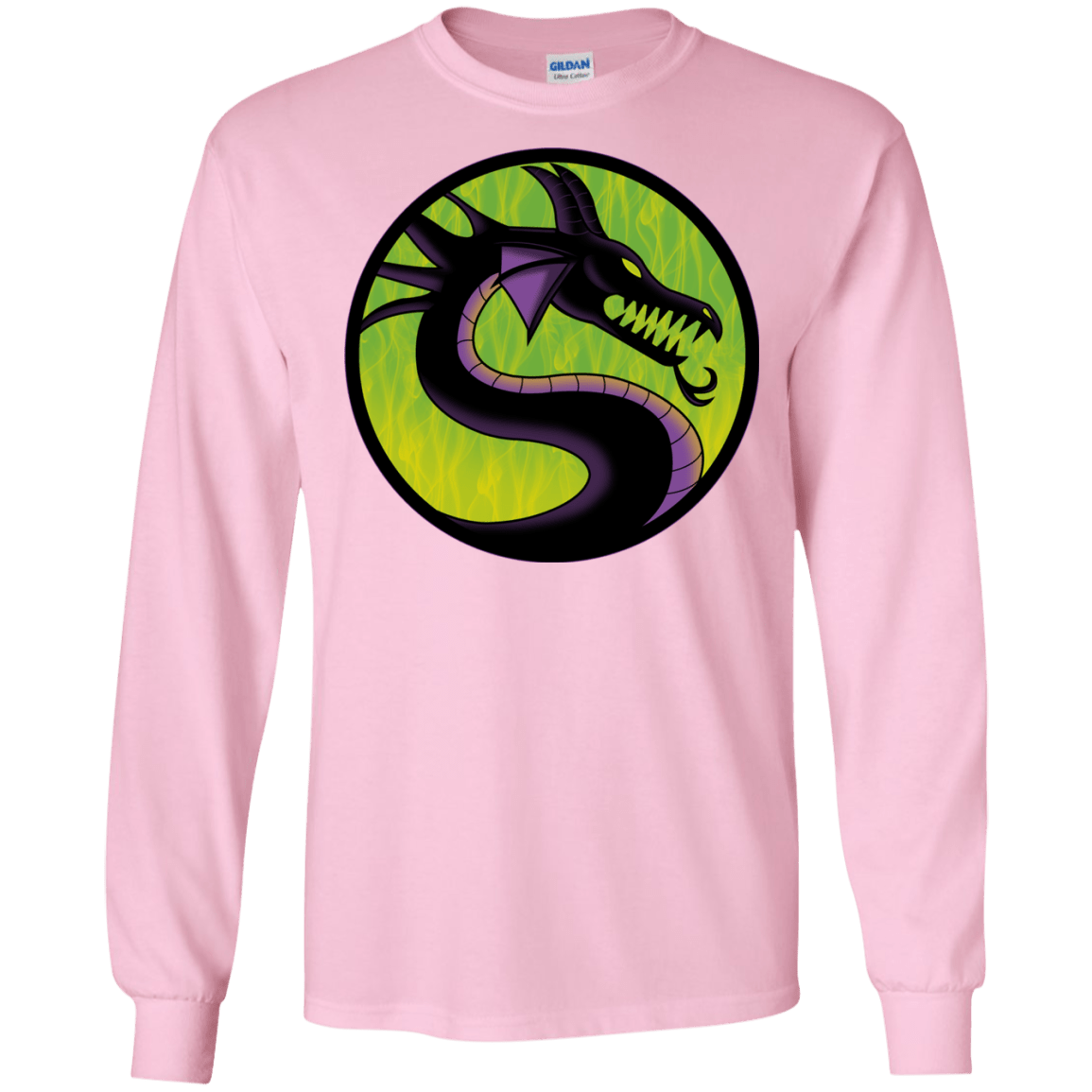 T-Shirts Light Pink / S Cursed Kombat Men's Long Sleeve T-Shirt