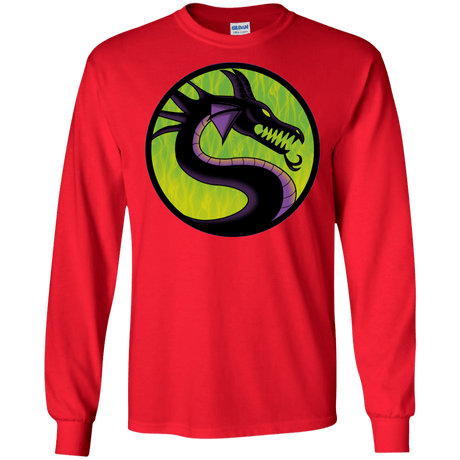 T-Shirts Red / S Cursed Kombat Men's Long Sleeve T-Shirt