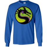 T-Shirts Royal / S Cursed Kombat Men's Long Sleeve T-Shirt