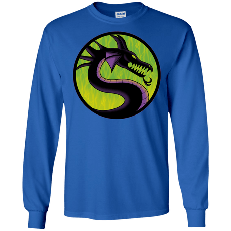 T-Shirts Royal / S Cursed Kombat Men's Long Sleeve T-Shirt