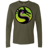 T-Shirts Military Green / S Cursed Kombat Men's Premium Long Sleeve