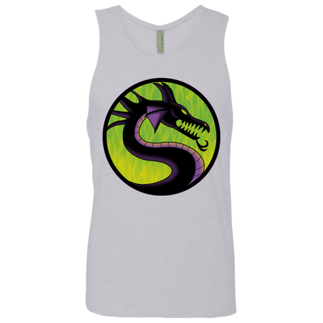 T-Shirts Heather Grey / S Cursed Kombat Men's Premium Tank Top