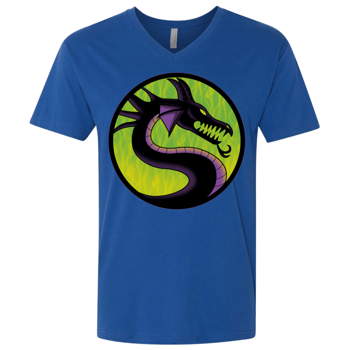 T-Shirts Royal / X-Small Cursed Kombat Men's Premium V-Neck