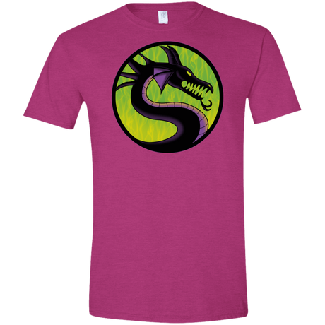 T-Shirts Antique Heliconia / S Cursed Kombat Men's Semi-Fitted Softstyle