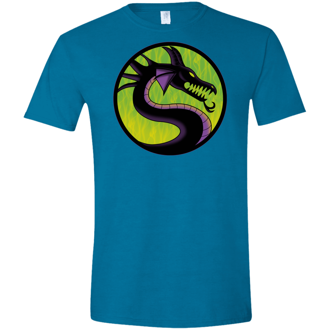 T-Shirts Antique Sapphire / S Cursed Kombat Men's Semi-Fitted Softstyle