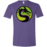 T-Shirts Heather Purple / S Cursed Kombat Men's Semi-Fitted Softstyle