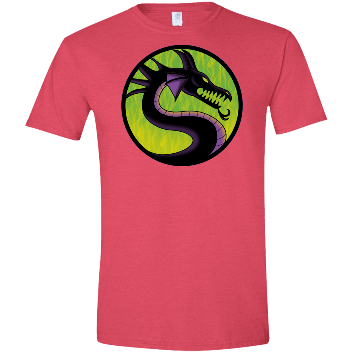 T-Shirts Heather Red / S Cursed Kombat Men's Semi-Fitted Softstyle