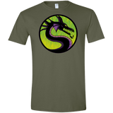 T-Shirts Military Green / S Cursed Kombat Men's Semi-Fitted Softstyle
