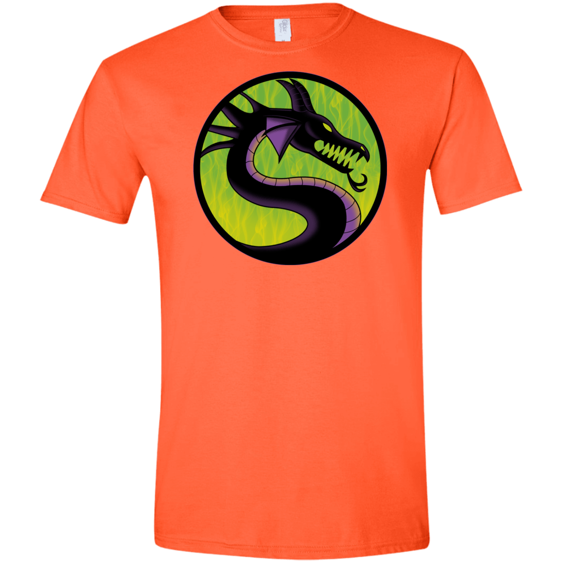 T-Shirts Orange / S Cursed Kombat Men's Semi-Fitted Softstyle