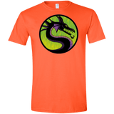 T-Shirts Orange / S Cursed Kombat Men's Semi-Fitted Softstyle