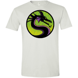 T-Shirts White / X-Small Cursed Kombat Men's Semi-Fitted Softstyle