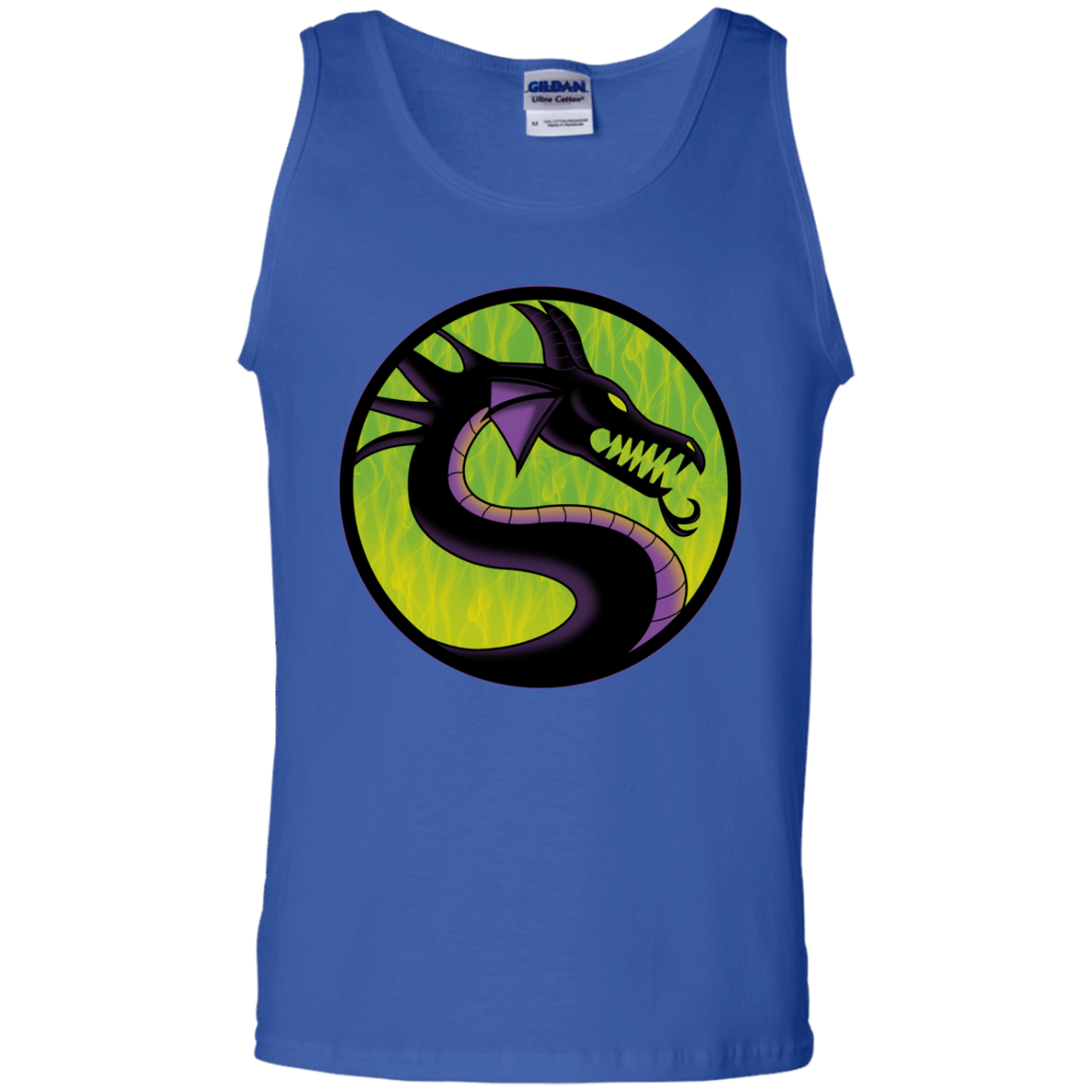 T-Shirts Royal / S Cursed Kombat Men's Tank Top