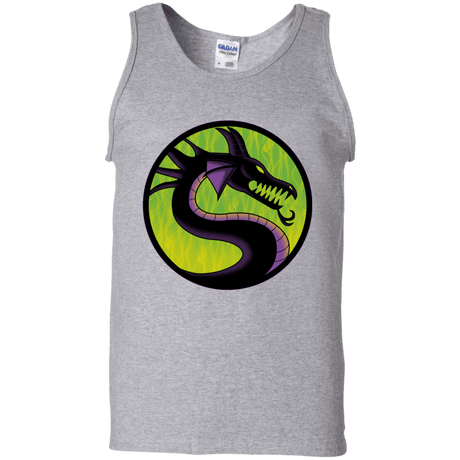 T-Shirts Sport Grey / S Cursed Kombat Men's Tank Top
