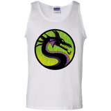 T-Shirts White / S Cursed Kombat Men's Tank Top