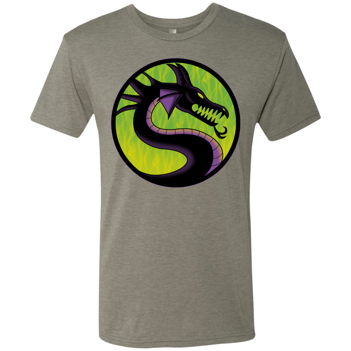 T-Shirts Venetian Grey / S Cursed Kombat Men's Triblend T-Shirt