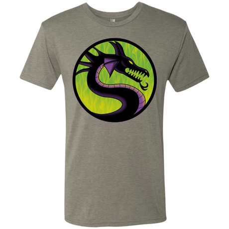 T-Shirts Venetian Grey / S Cursed Kombat Men's Triblend T-Shirt