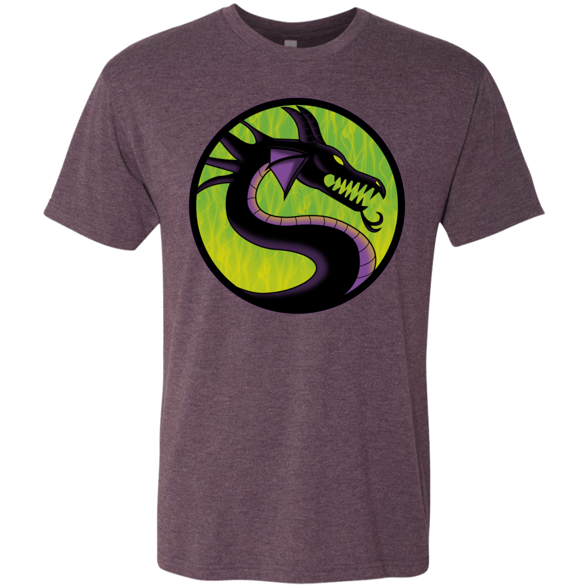T-Shirts Vintage Purple / S Cursed Kombat Men's Triblend T-Shirt