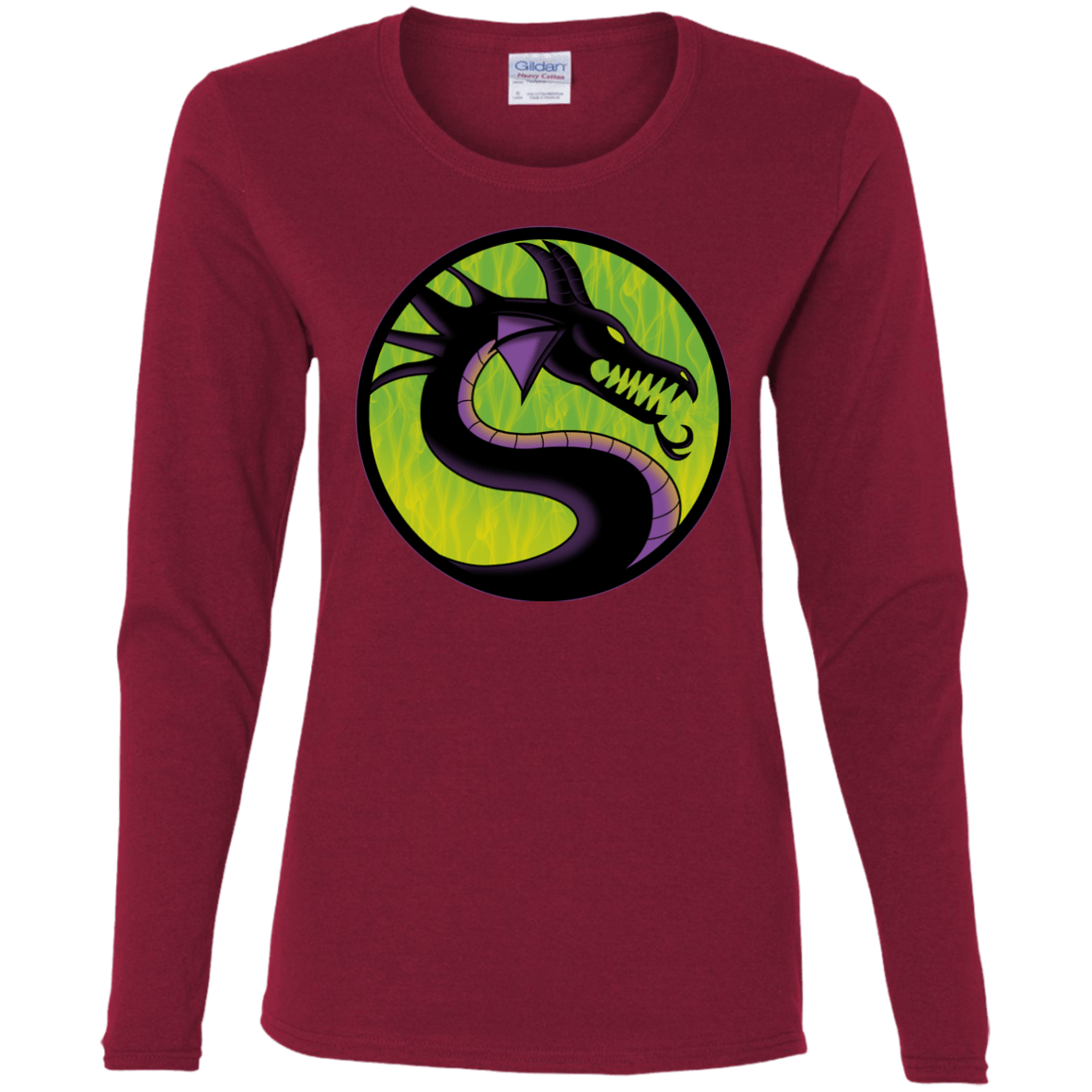 T-Shirts Cardinal / S Cursed Kombat Women's Long Sleeve T-Shirt