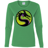 T-Shirts Irish Green / S Cursed Kombat Women's Long Sleeve T-Shirt