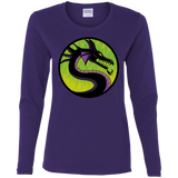 T-Shirts Purple / S Cursed Kombat Women's Long Sleeve T-Shirt