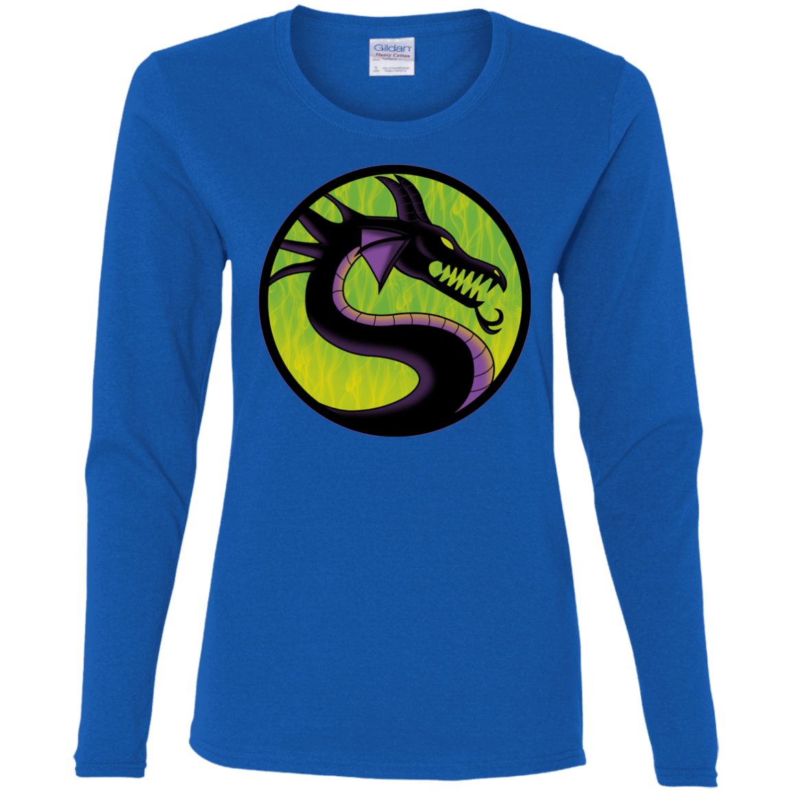 T-Shirts Royal / S Cursed Kombat Women's Long Sleeve T-Shirt