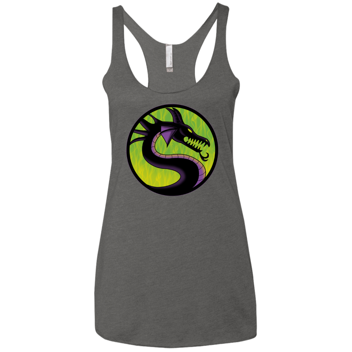 T-Shirts Premium Heather / X-Small Cursed Kombat Women's Triblend Racerback Tank