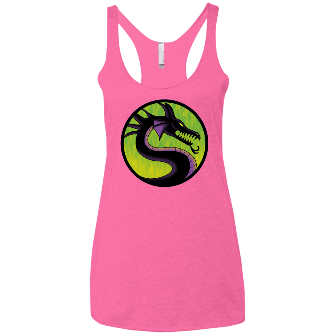 T-Shirts Vintage Pink / X-Small Cursed Kombat Women's Triblend Racerback Tank