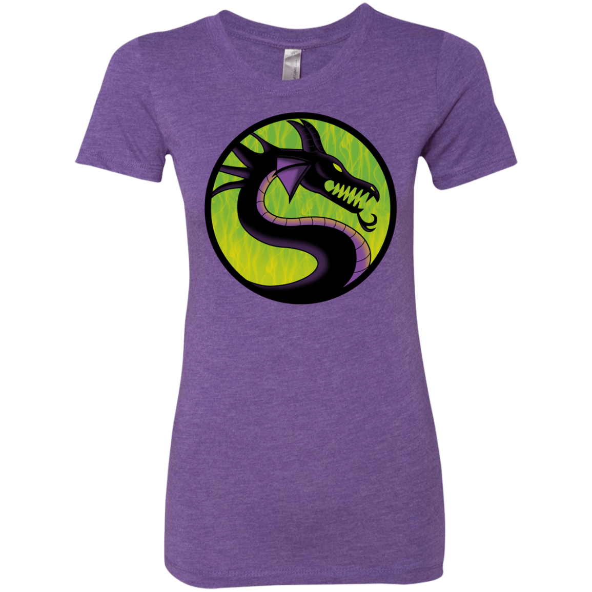 T-Shirts Purple Rush / S Cursed Kombat Women's Triblend T-Shirt
