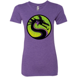 T-Shirts Purple Rush / S Cursed Kombat Women's Triblend T-Shirt