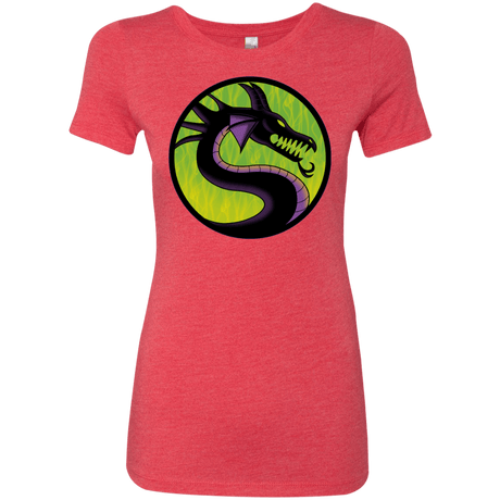 T-Shirts Vintage Red / S Cursed Kombat Women's Triblend T-Shirt